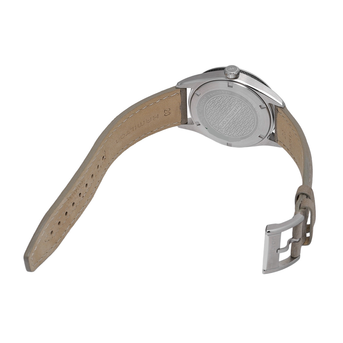 Broadway Day Date Quartz H43311915 Silver HAMILTON Men's [Pre-Owned].