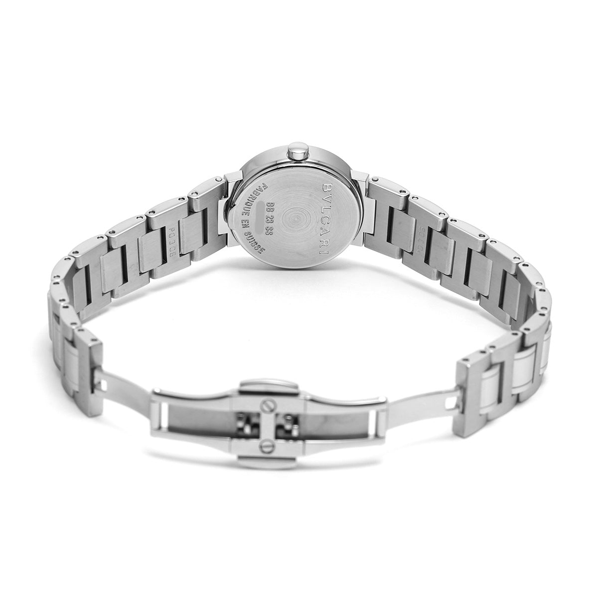 Bulgari Bulgari BB23SS Ivory/Diamond BVLGARI Ladies [Pre-owned].