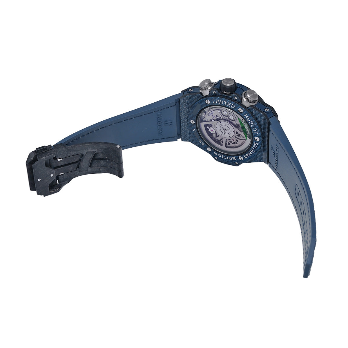 Unico Independent Blue Limited edition of 500 pieces 411.YL.5190.NR.ITI15 Skeleton HUBLOT Men's [pre-owned]
