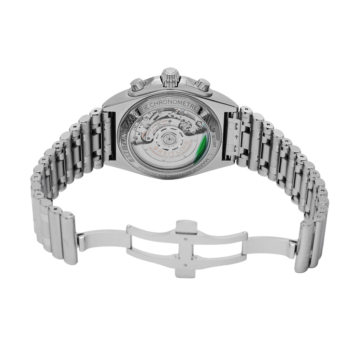 Chronomat B01 42 Japan Edition AB0134101B3A1 Black MOP/Black BREITLING Men's [Pre-Owned].