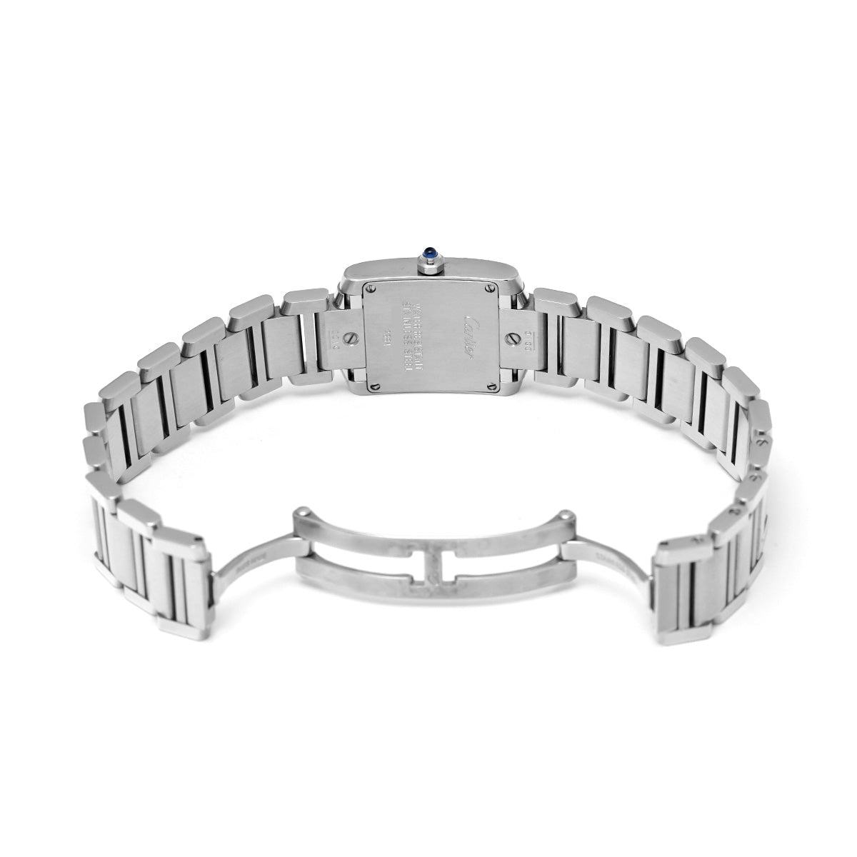 Tank Francaise SM W51008Q3 Silver CARTIER Ladies [Pre-owned]
