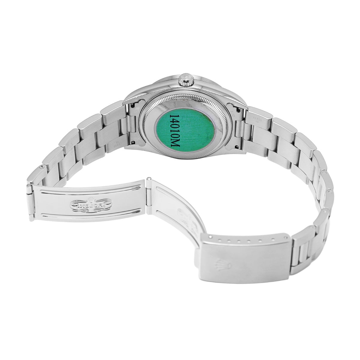 Air-King 14010 K (manufactured circa 2002) Blue ROLEX Men's [Pre-owned].