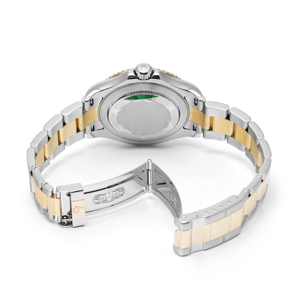 Yacht-Master 16623NGR Z (manufactured circa 2006) White MOP/Ruby ROLEX Men's [Pre-Owned].