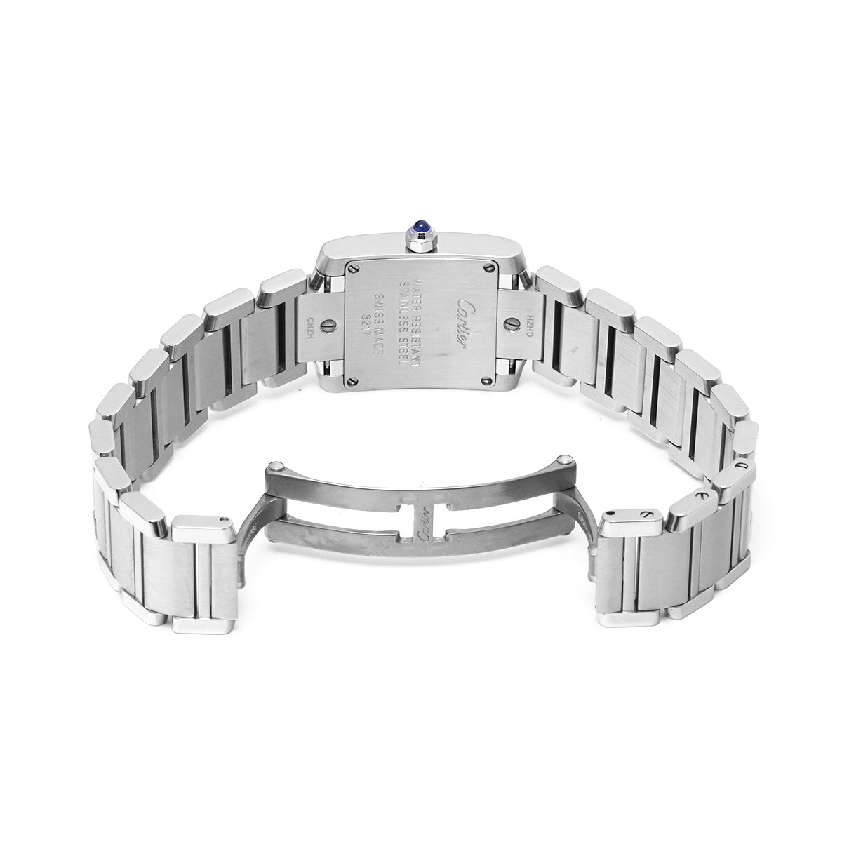 Tank Francaise SM W51008Q3 Silver CARTIER Ladies [Pre-owned]