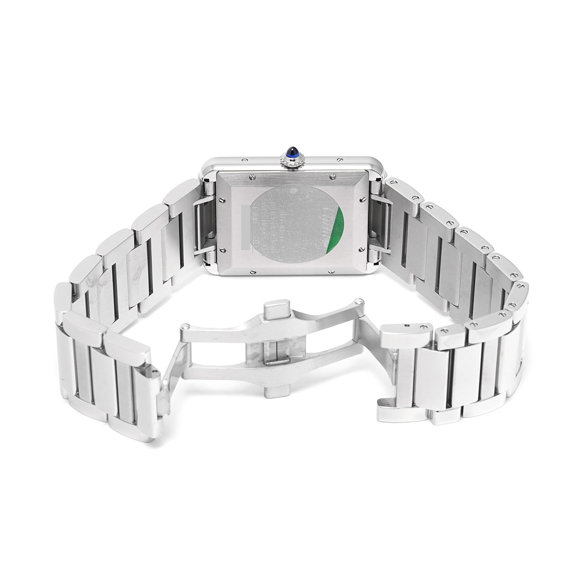 Tank Must XL WSTA0053 Silver CARTIER Men's [Pre-owned]