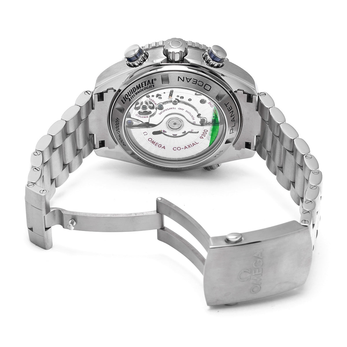Seamaster Planet Ocean 600 Co-Axial Chronograph 232.90.46.51.03.001 Blue OMEGA Mens [Pre-Owned].
