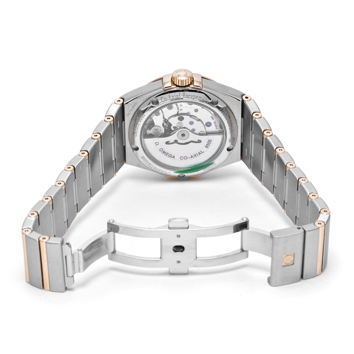 Constellation Co-Axial Day Date 123.20.38.21.02.008 Silver OMEGA Men's [Pre-Owned].