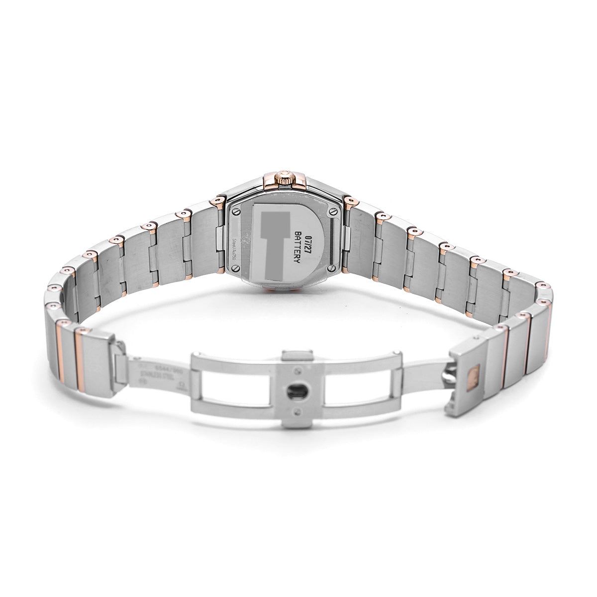 Constellation Polished Quartz 123.25.24.60.55.005 White MOP OMEGA Ladies [New]