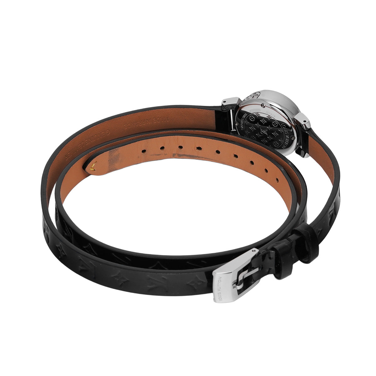 Tambour Bijoux Q151R Black LOUIS VUITTON Ladies [Pre-owned].