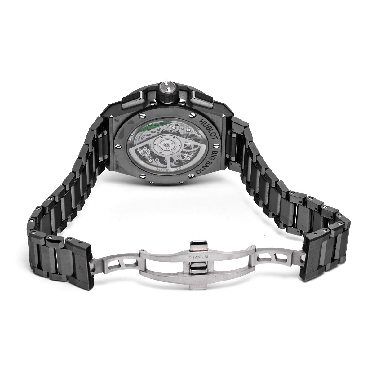 Big Bang Integrated Black Magic 451.CX.1170.CX Black Skeleton HUBLOT Men's [Pre-Owned].