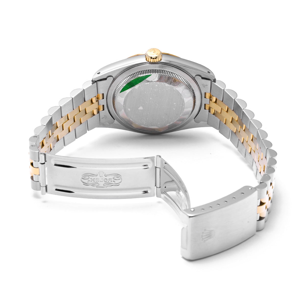 DATE JUST 16233G X (manufactured circa 1992) Champagne/Diamond ROLEX Men's [Pre-Owned].