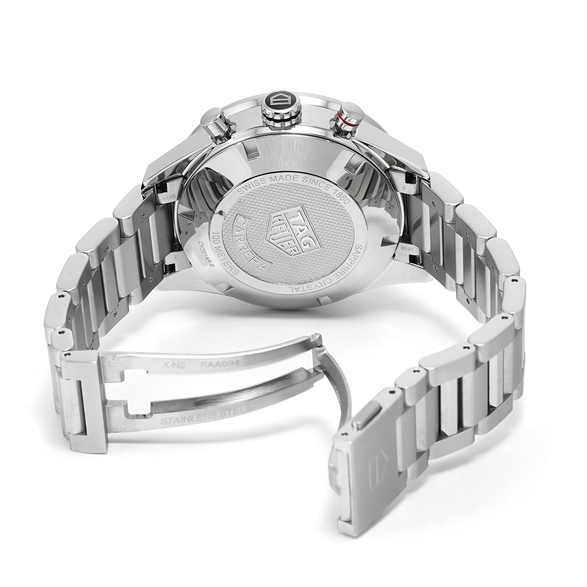 CARRERA Calibre 16 Chronograph CV201AR.BA0715 Blue/White TAG HEUER Men's [Pre-Owned]