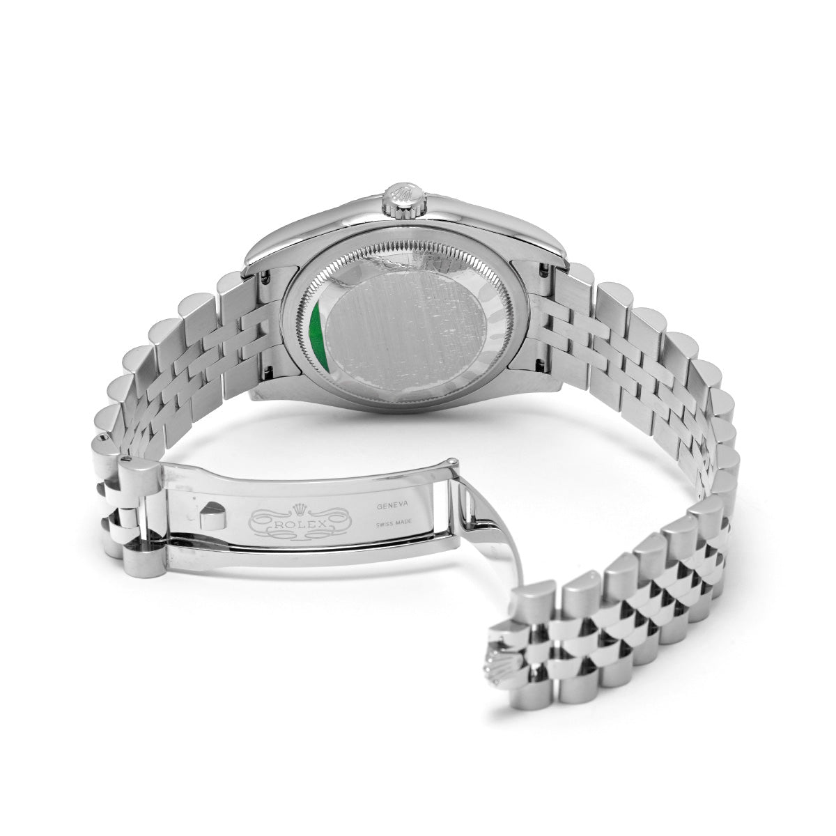 DATE JUST 116234G M (made around 2008) Black Computer/Diamond ROLEX Men's [Pre-Owned].