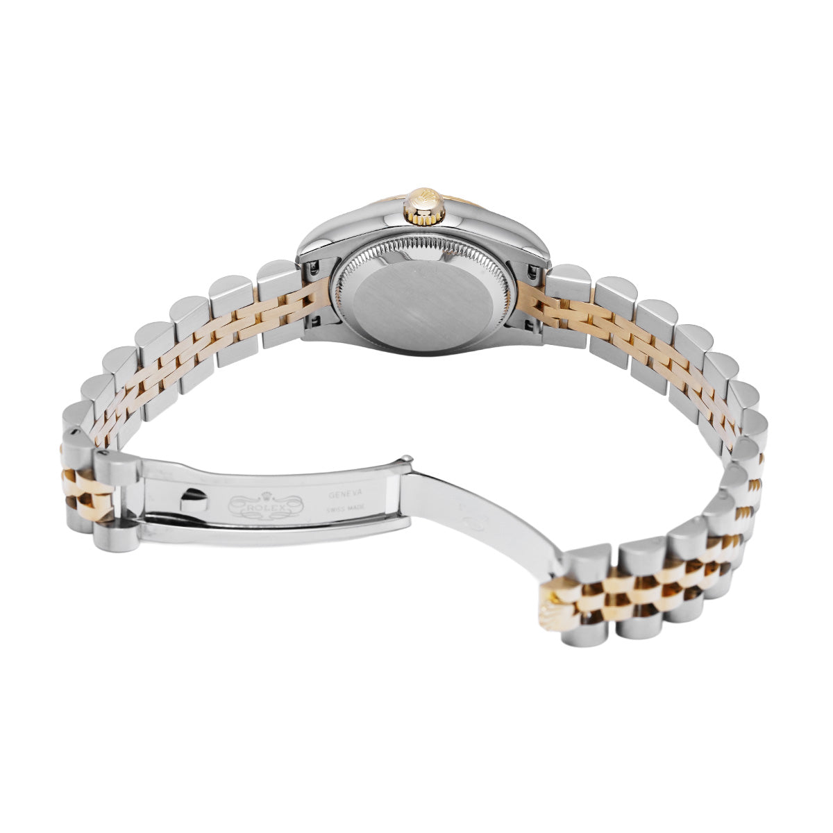 DATE JUST 179173 F (manufactured circa 2003) Champagne ROLEX Ladies [Pre-Owned].