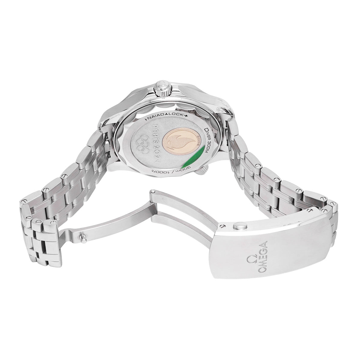 Seamaster Diver 300 Co-Axial Master Chronometer Paris 2024 522.21.42.20.04.001 White OMEGA Men's [pre-owned]