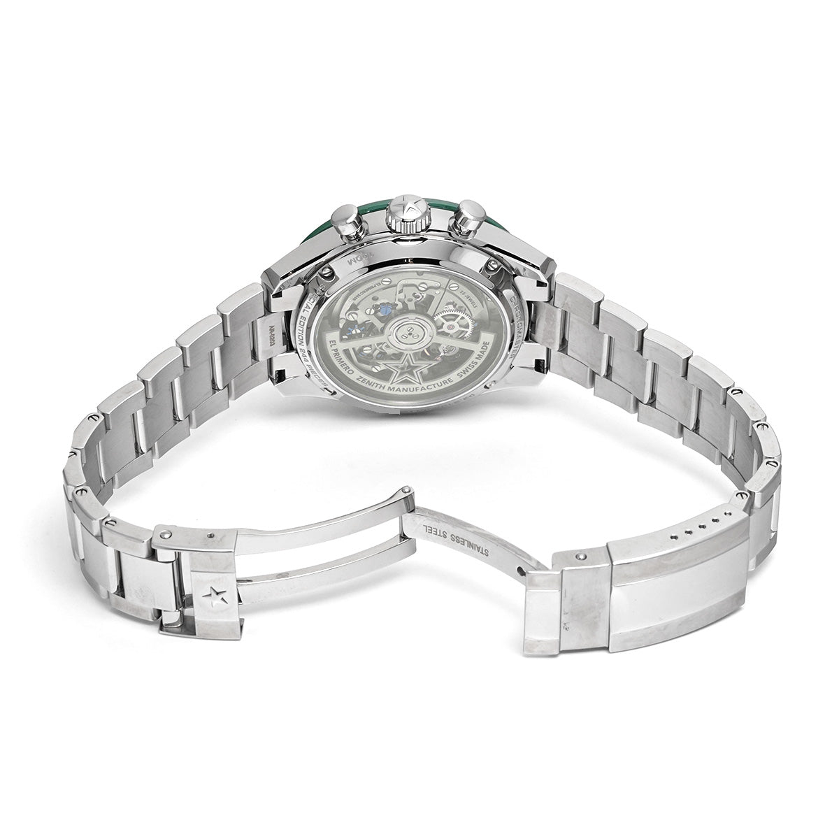Chronomaster Sport Yoshida Special Edition 03.3108.3600/57.M3100 Green Lacquer/Silver ZENITH Men's [New].