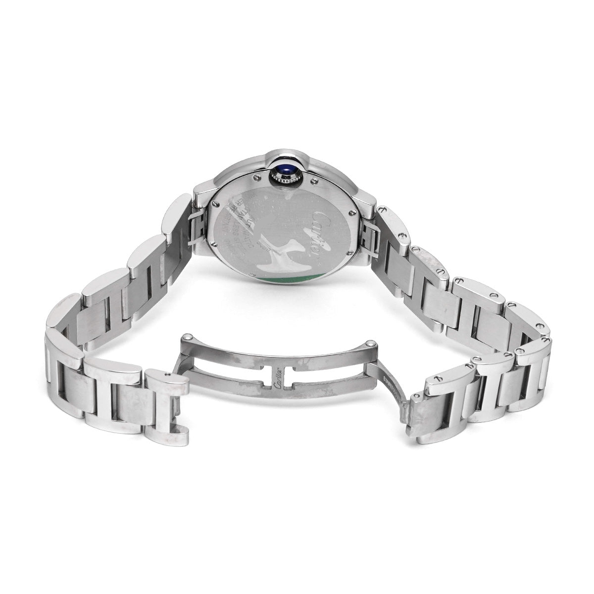 Ballon Bleu de Cartier 33mm WSBB0044 Silver CARTIER Ladies [Pre-owned]