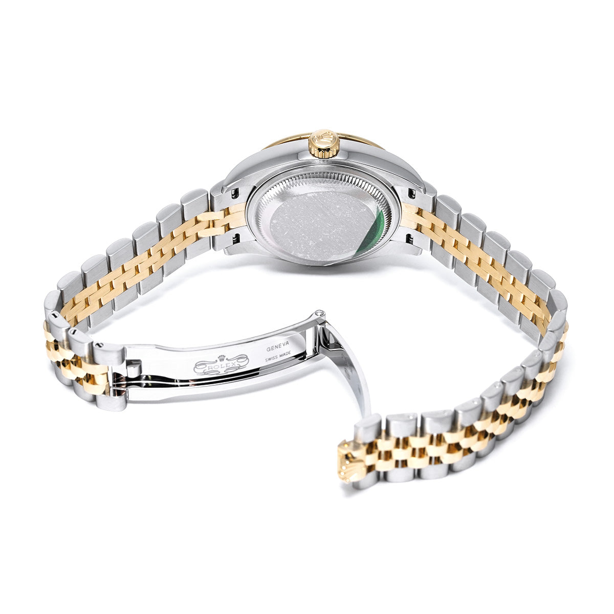 Lady Datejust 28 279383RBR Random Serial Champagne/Diamond ROLEX Ladies [Pre-Owned].