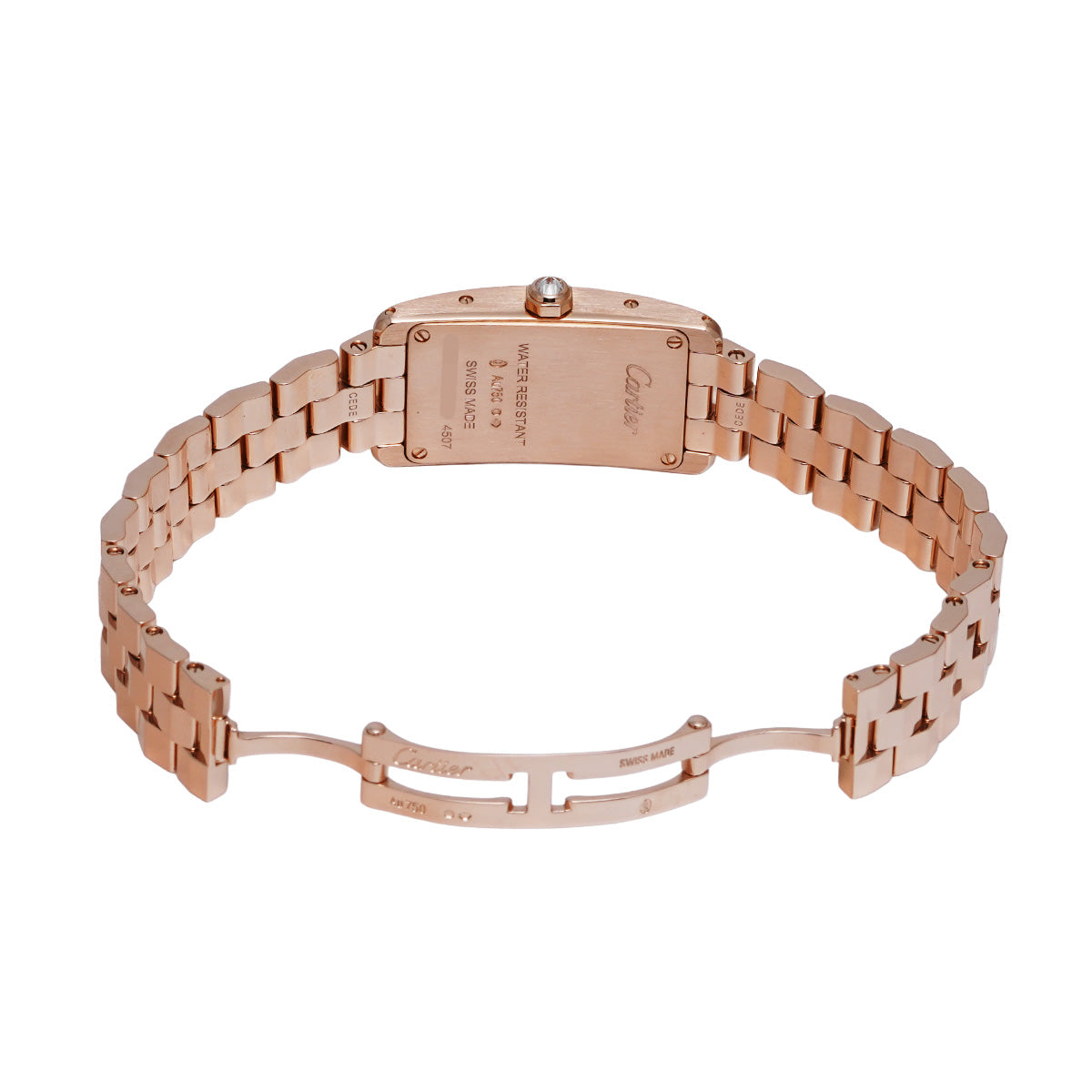 Tank American WJTA0044 Silver CARTIER Ladies [Pre-owned]