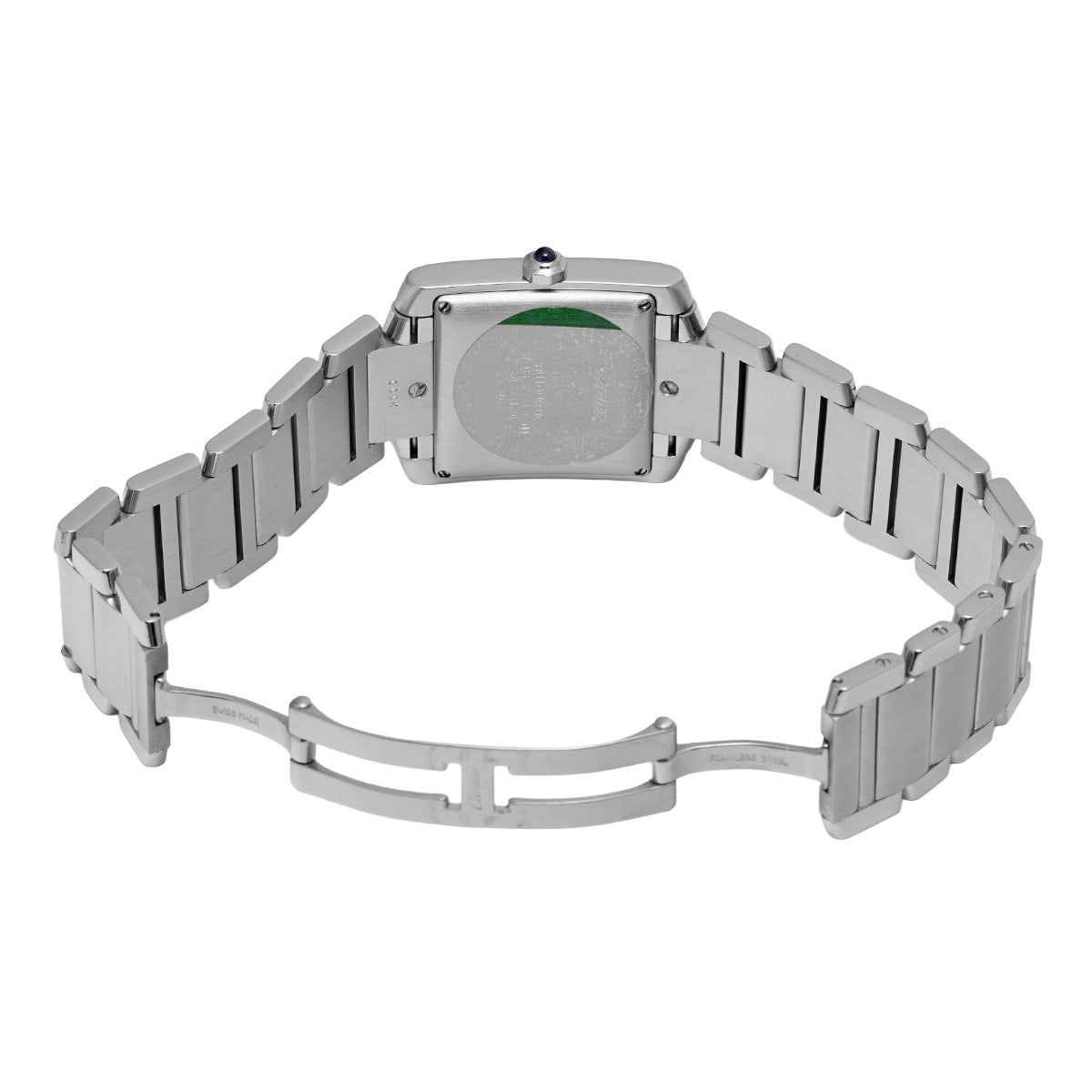 Tank Francaise LM W51002Q3 Silver CARTIER Men's [Pre-owned]