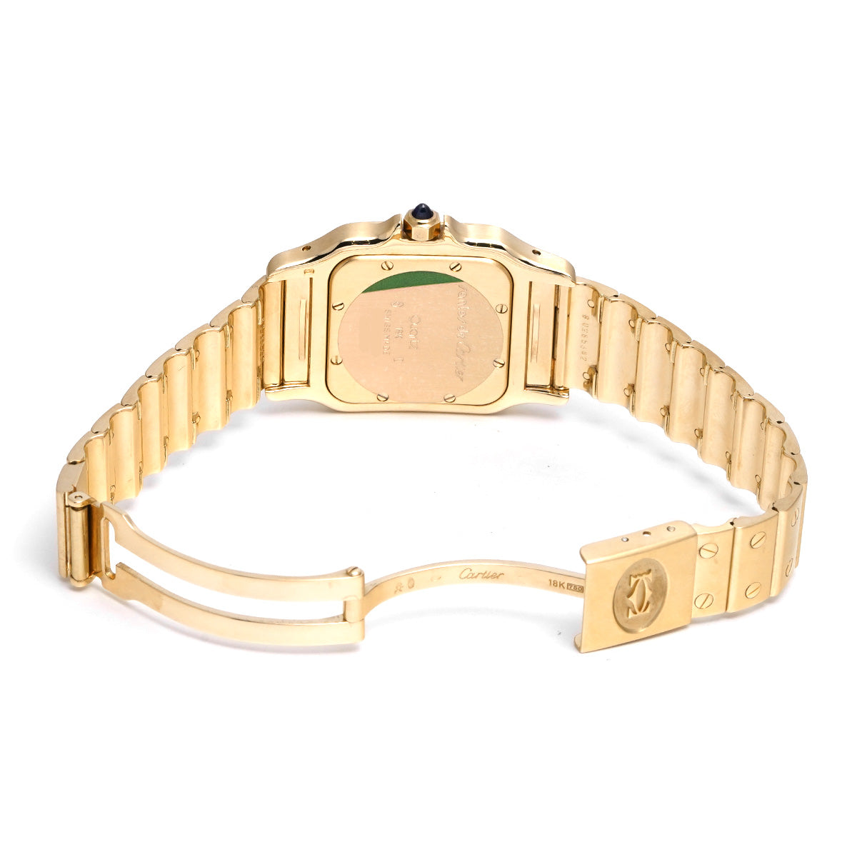 Santos Garbet LM W20009C5 Ivory CARTIER Ladies [Pre-owned].