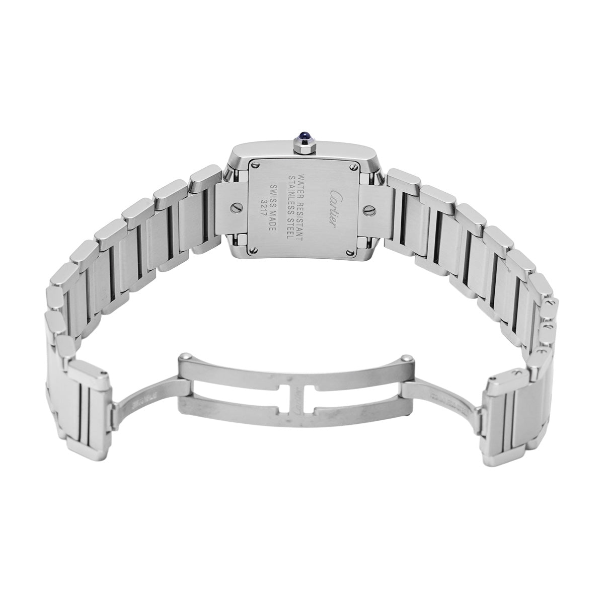Tank Francaise SM W51008Q3 Silver CARTIER Ladies [Pre-owned]