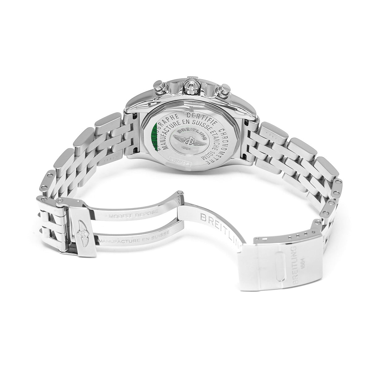 Chrono Cockpit A152B86PA Black/Silver BREITLING Men's [Pre-Owned].