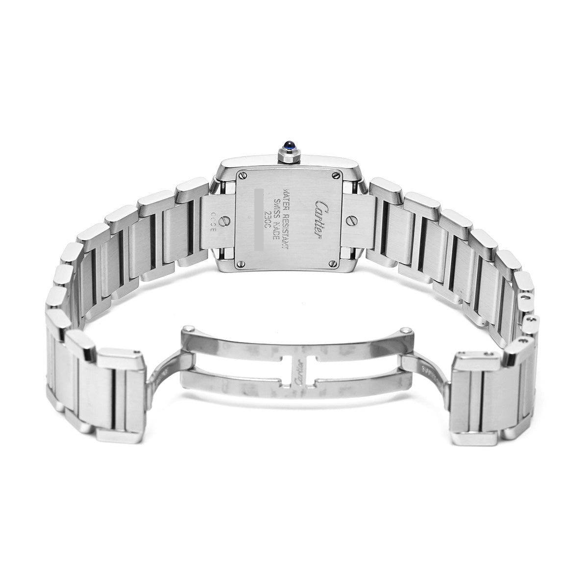 Tank Francaise SM W51008Q3 Silver CARTIER Ladies [Pre-owned]
