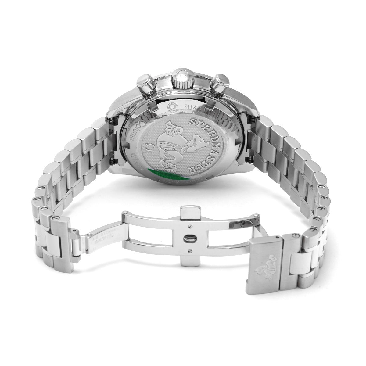 Speedmaster 38 Co-Axial 324.30.38.50.02.001 Silver OMEGA Unisex [Pre-Owned].