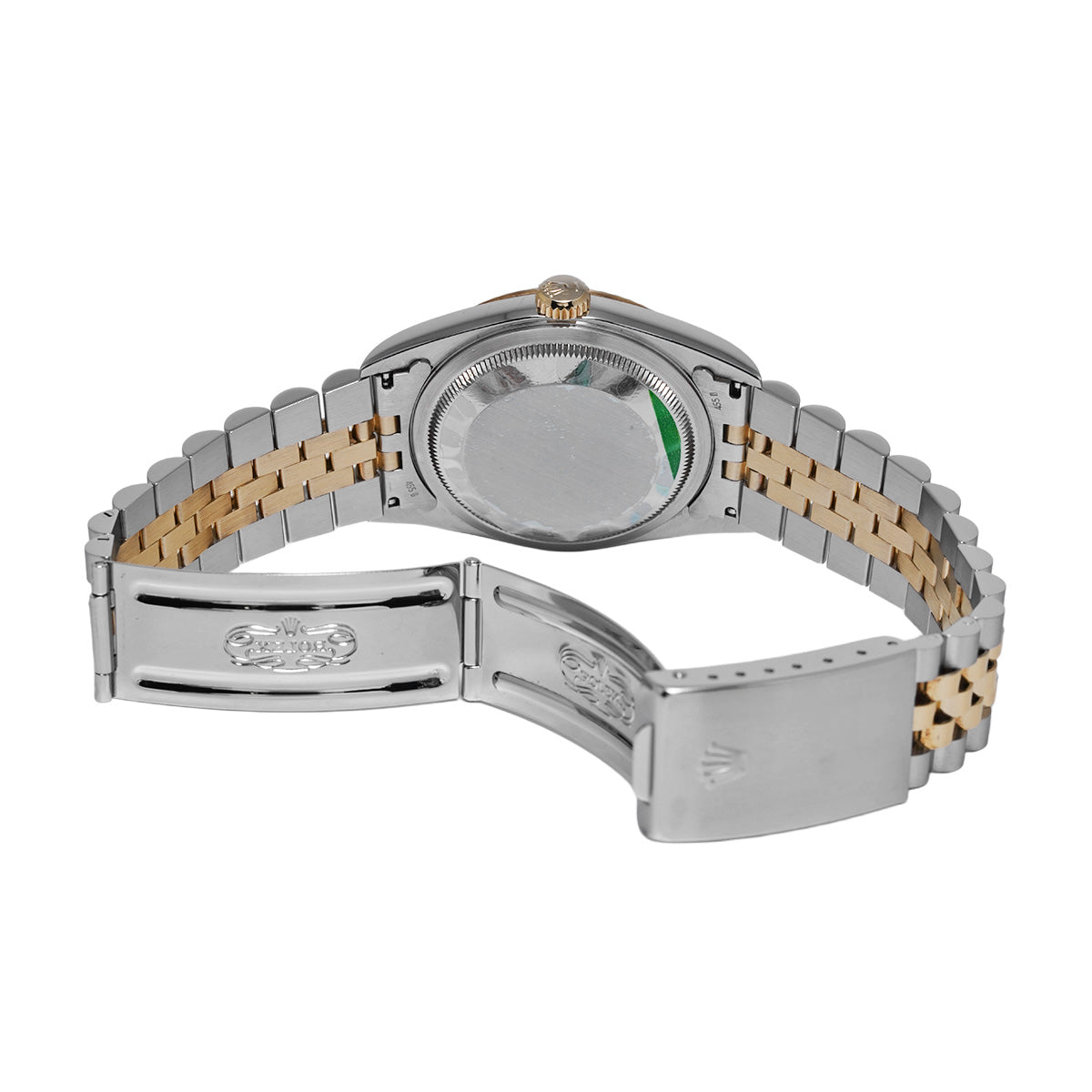 DATE JUST 16233 S (manufactured circa 1993) White ROLEX Men's [Pre-Owned].