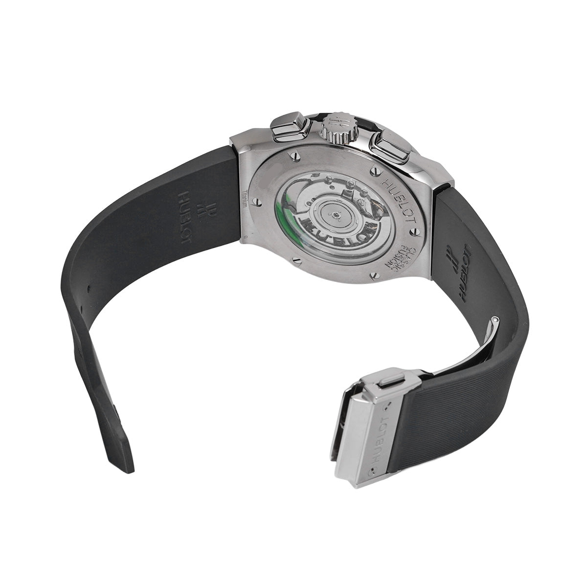 Classic Fusion Titanium Chronograph Racing Gray 521.NX.7071.LR Gray HUBLOT Men's [Pre-Owned]