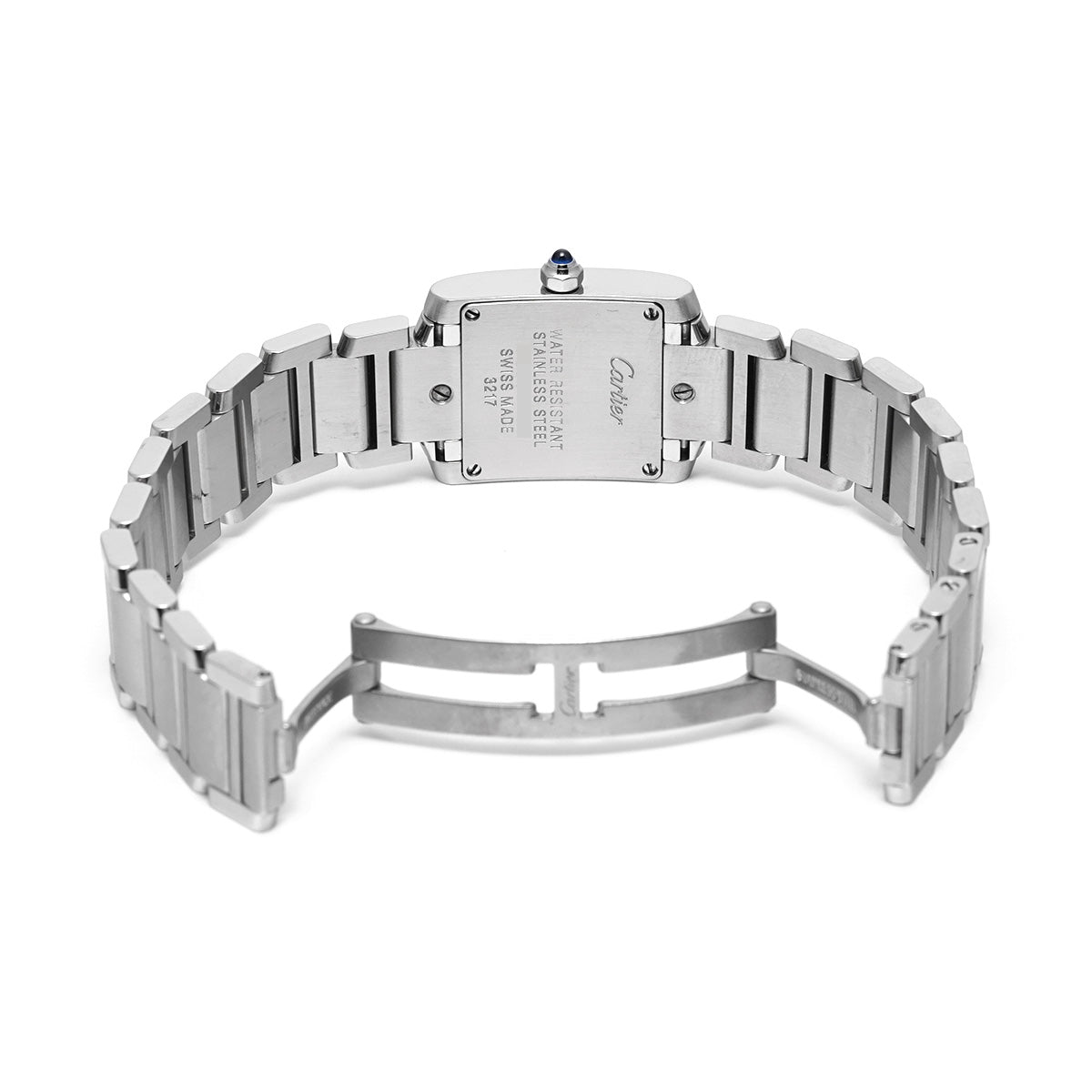 Tank Francaise SM W51008Q3 Silver CARTIER Ladies [Pre-owned]
