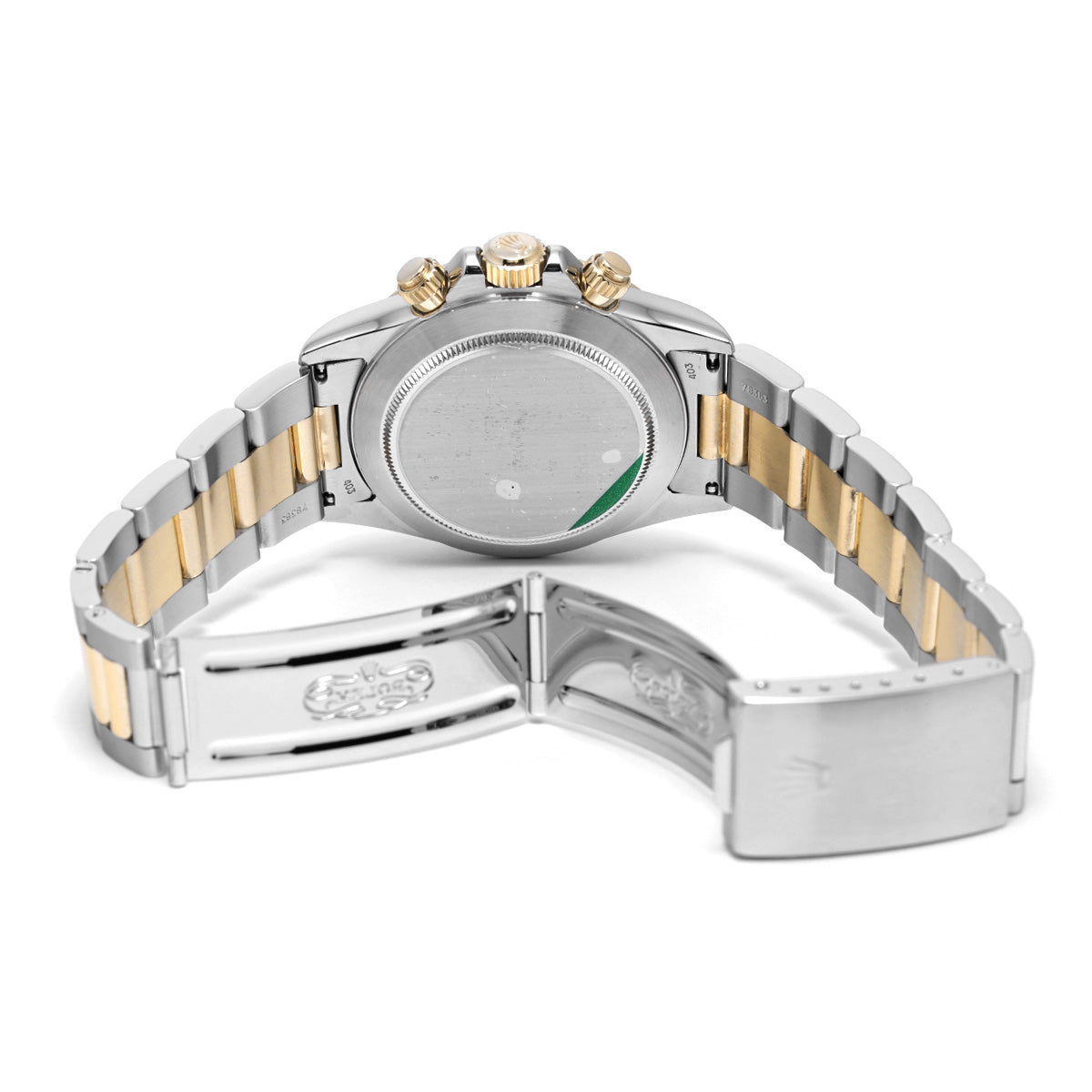 Cosmograph Daytona 16523G L (manufactured around 1990) Black/Diamond ROLEX Men's [Pre-Owned].