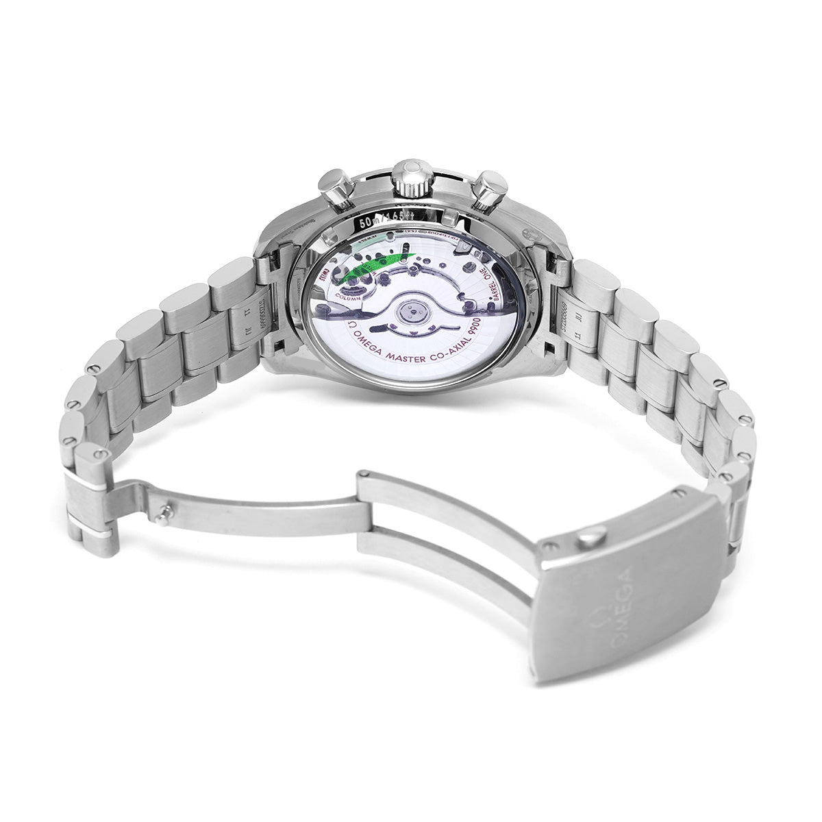 Speedmaster Racing Co-Axial Master Chronometer 329.30.44.51.04.001 White OMEGA Men's [Pre-Owned].