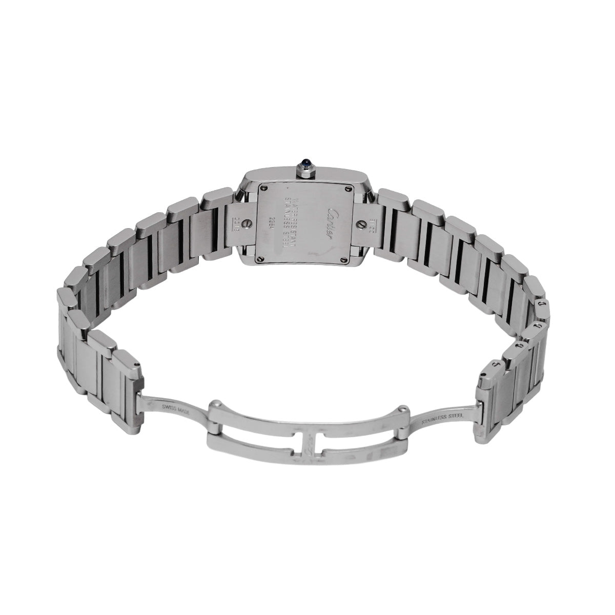 Tank Francaise SM W51026Q3 Black CARTIER Ladies [Pre-owned]