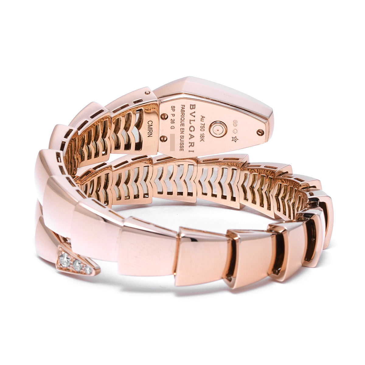 Serpenti SPP26BGD1GD.1T Black/Diamond BVLGARI Ladies [Pre-Owned].