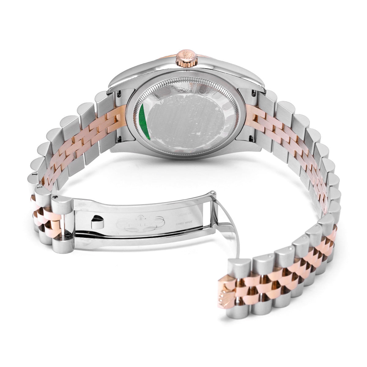 DATE JUST 116231G White/Diamond ROLEX Men's [Pre-Owned].