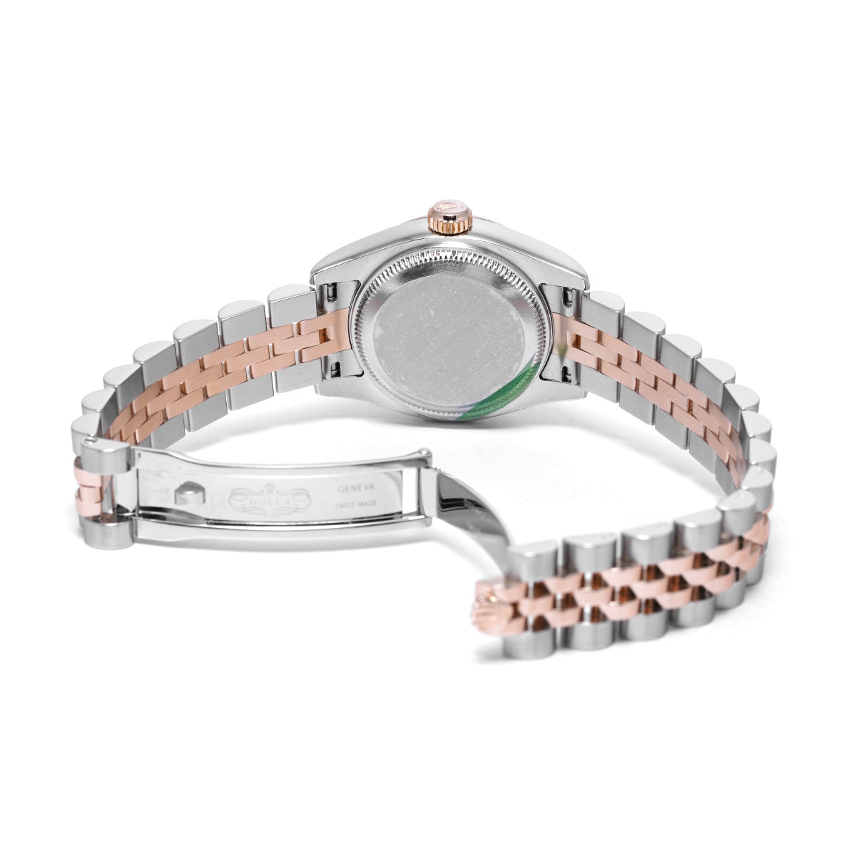 DATE JUST 179171G (manufactured circa 2005) Pink Computer/Diamond ROLEX Ladies [Pre-Owned].