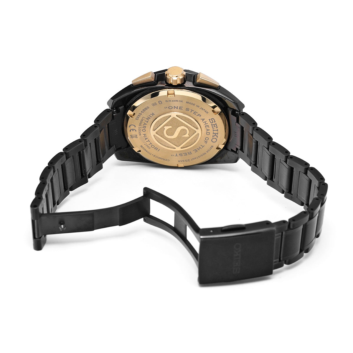 Astron Kintaro Hattori 160th SBXC073 Black SEIKO Men's [pre-owned].