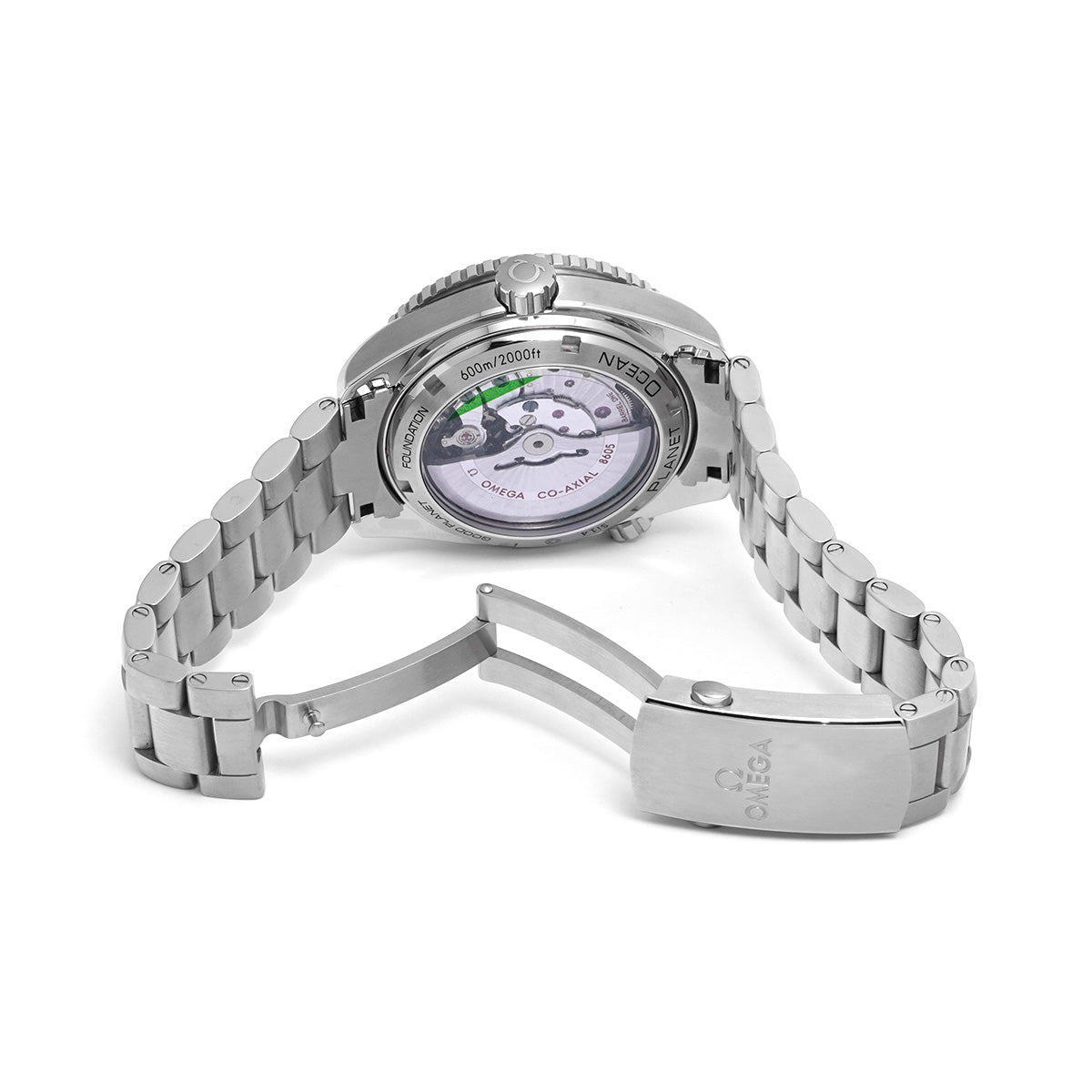 Seamaster Planet Ocean 600 Co-Axial GMT Good Planet 232.30.44.22.03.001 Blue OMEGA Mens [Pre-Owned]