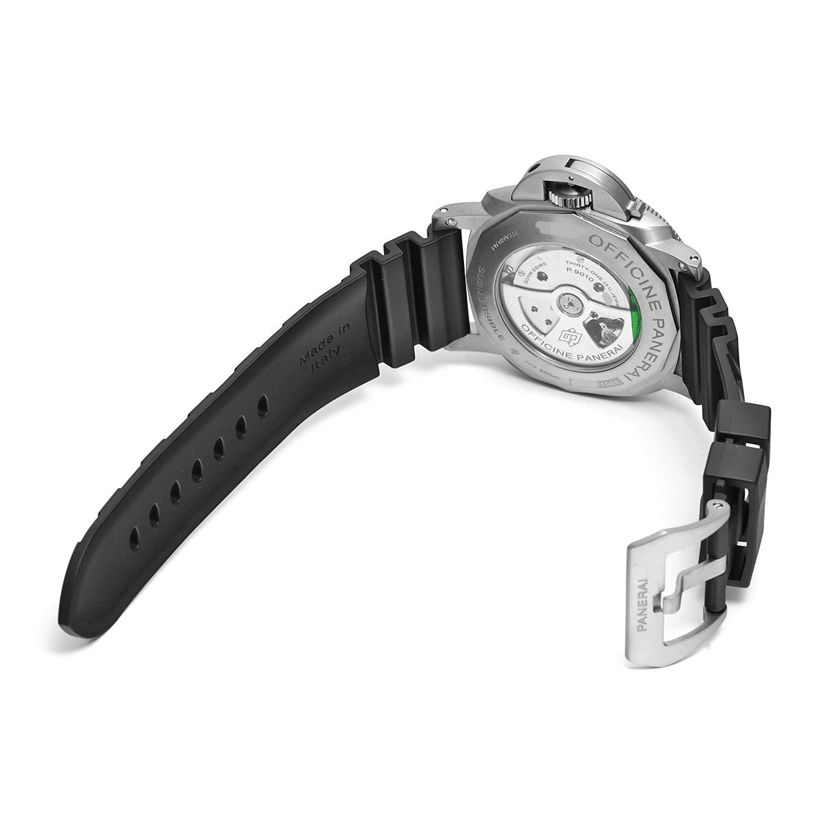 Luminor 1950 Submersible 3 Days Titanio PAM01305 T (manufactured in 2017) Black PANERAI Men's [Pre-Owned].