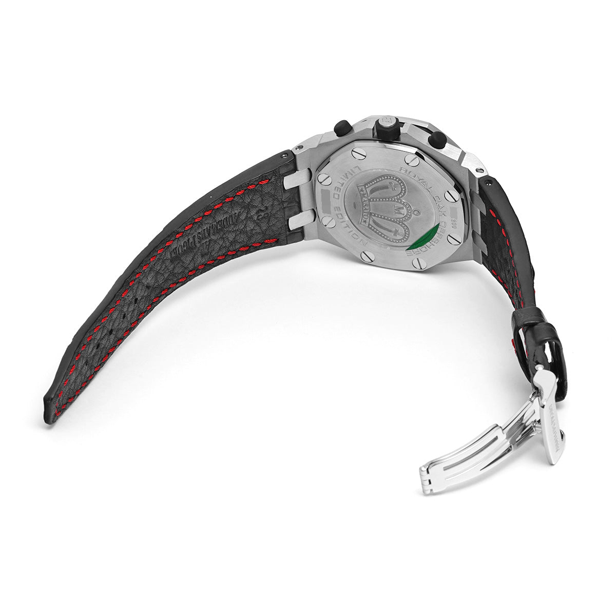 Royal Oak Offshore Chrono MASATO 26195ST.OO.D101CR.01 Black/Red AUDEMARS PIGUET Men's [pre-owned]