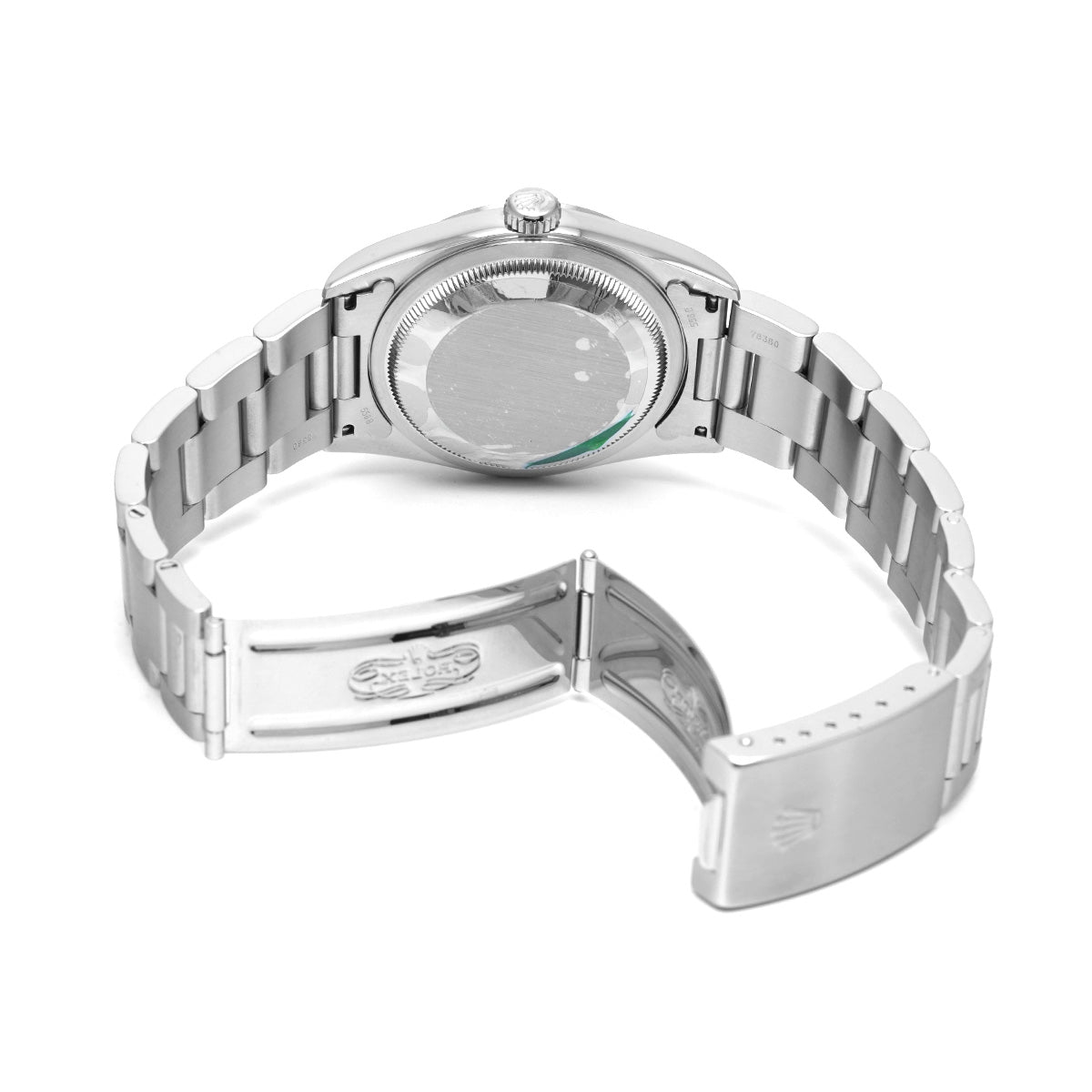 DATE JUST 16200 P (made around 2001) Black ROLEX Men's [Pre-owned].