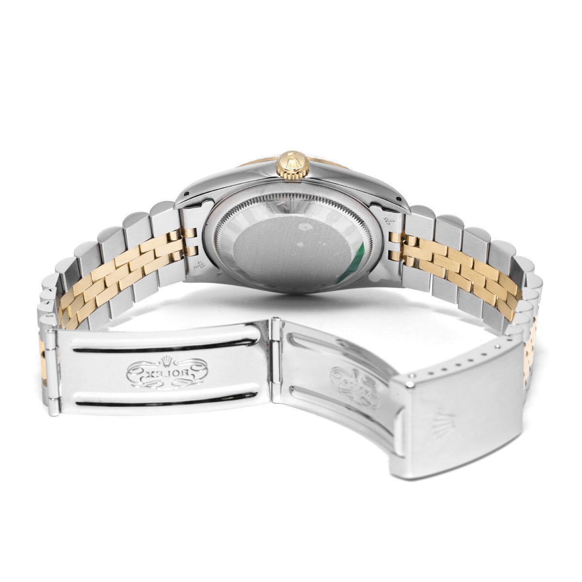 DATE JUST 16233 L (manufactured circa 1989) White ROLEX Men's [Pre-Owned].