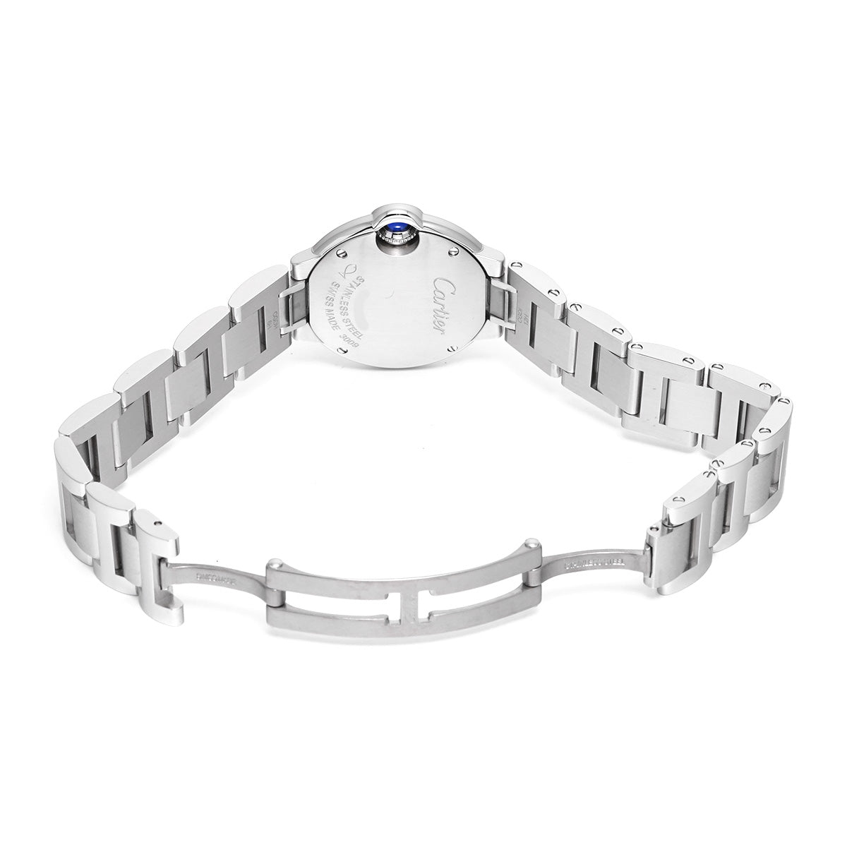 Ballon Bleu de Cartier W4BB0029 Silver/diamond CARTIER Ladies [Pre-owned]