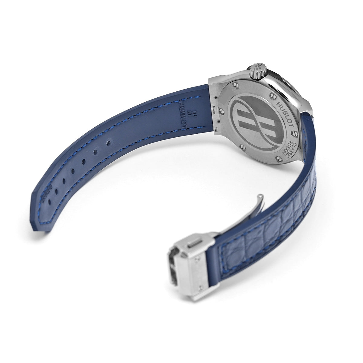 Classic Fusion Titanium Racing Gray 581.NX.7071.LR Gray HUBLOT Ladies [Pre-owned]