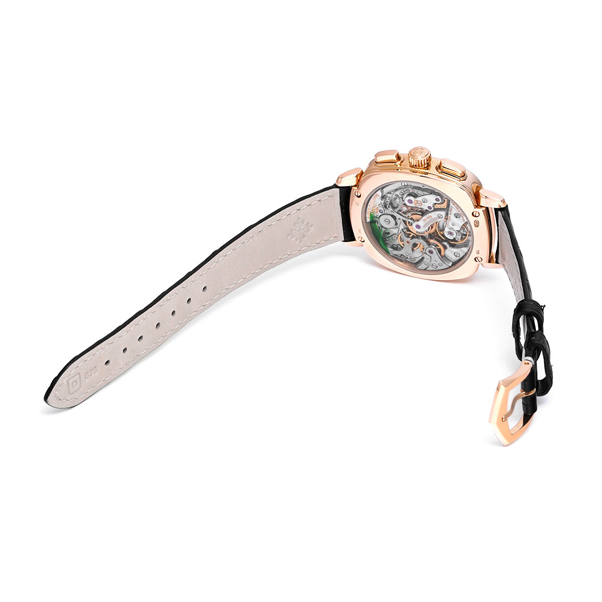 Complication Chronograph 7071R-001 White/Diamond PATEK PHILIPPE Ladies [Pre-Owned].