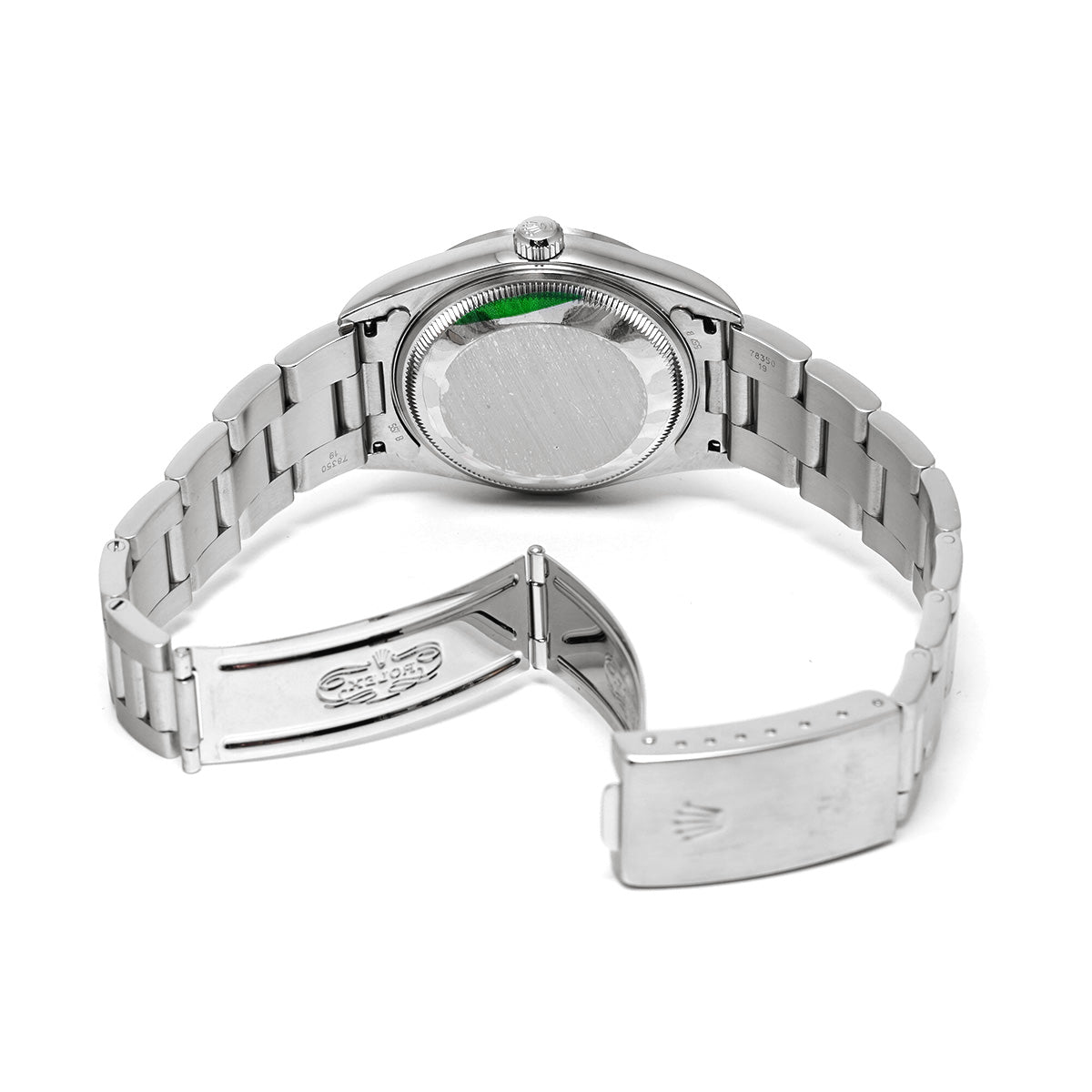 Oyster Perpetual Date 15200 K (made around 2002) Silver ROLEX Men's [Pre-owned].