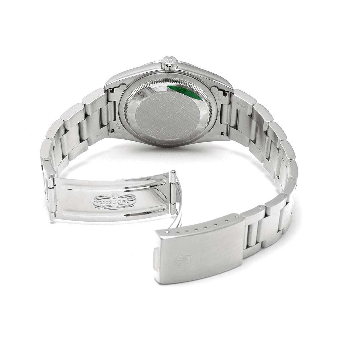 DATE JUST 16200 K (manufactured circa 2001) Silver ROLEX Men's [Pre-owned].