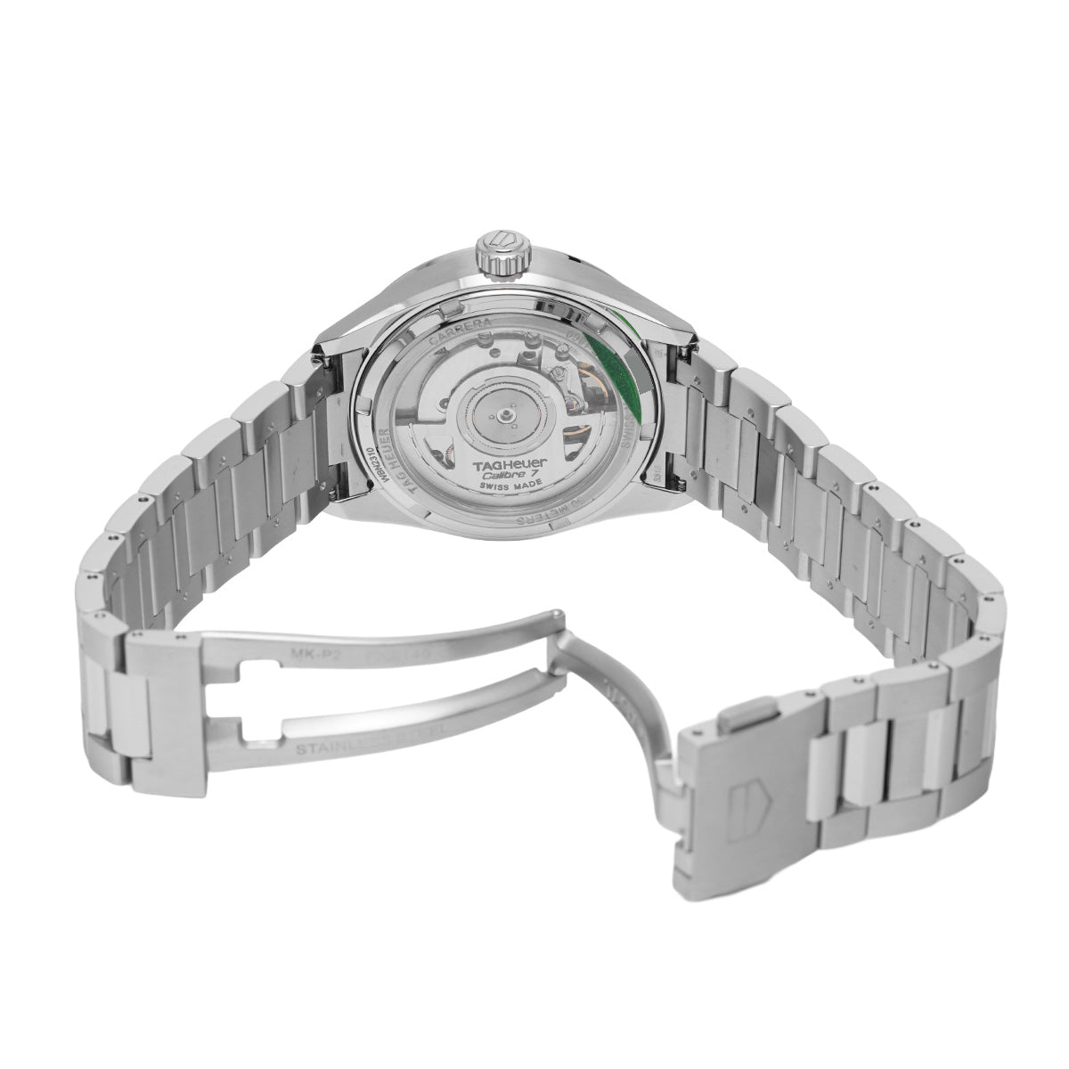 CARRERA Calibre 7 Date WBN2310.BA0001 Silver TAG HEUER Men's [Pre-Owned].